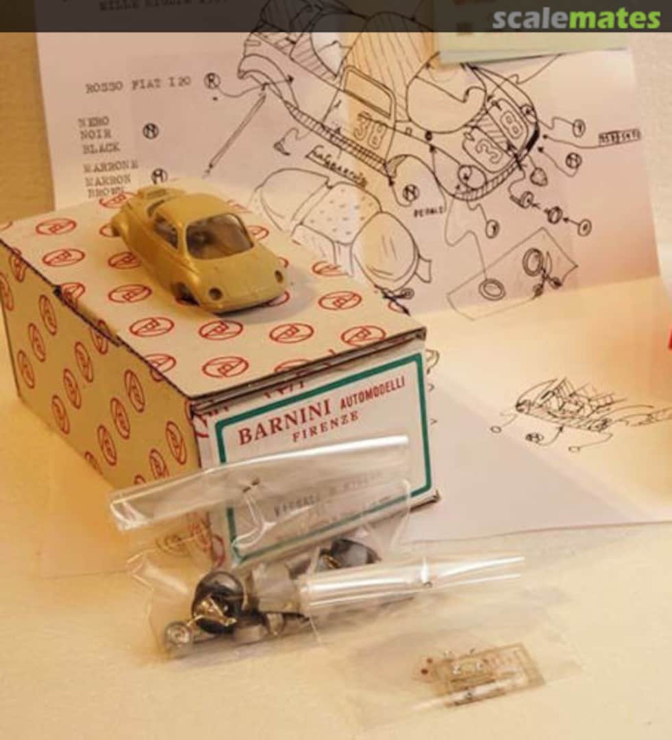 Boxart Fiat-Abarth 750 Vignale 46 Barnini Boxart Fiat-Abarth 750 Vignale 46 Barnini