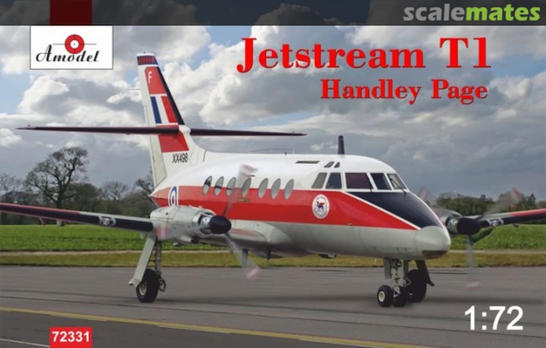 Boxart Handley Page Jetstream T1 72331 Amodel Boxart Handley Page Jetstream T1 72331 Amodel