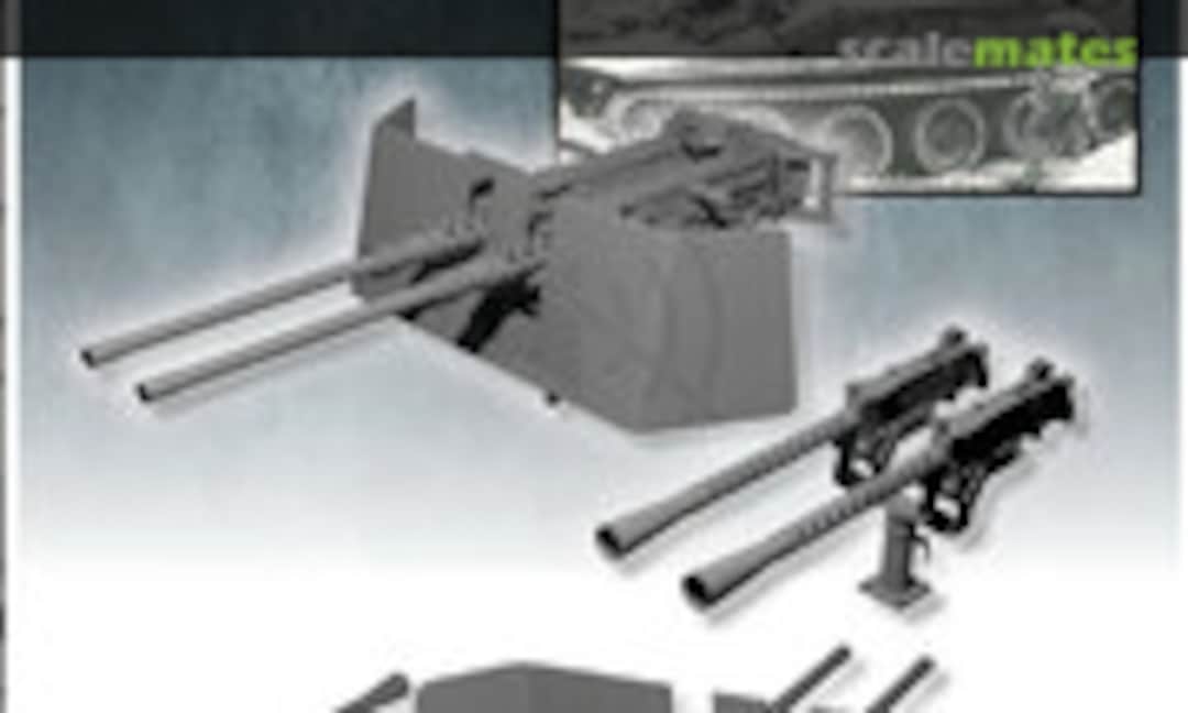 1:35 11th ACR M551 Sheridan twin MG mounts (FC Model Trend 35501)