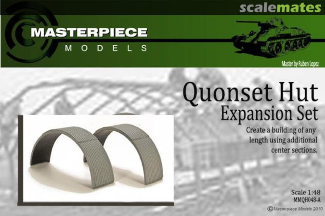 Boxart Quonset Hut Expansion Set MMQH048-A Masterpiece Models Boxart Quonset Hut Expansion Set MMQH048-A Masterpiece Models