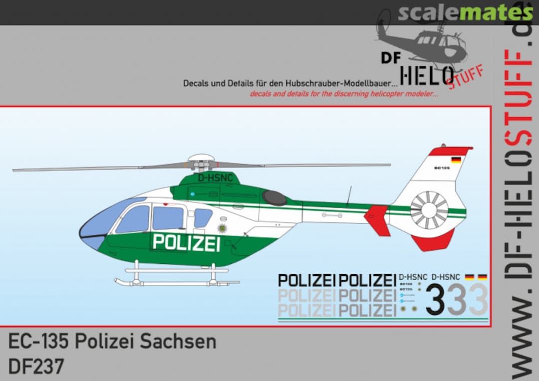 Boxart EC-135 Polizei Sachsen DF23772 DF HeloStuff Boxart EC-135 Polizei Sachsen DF23772 DF HeloStuff
