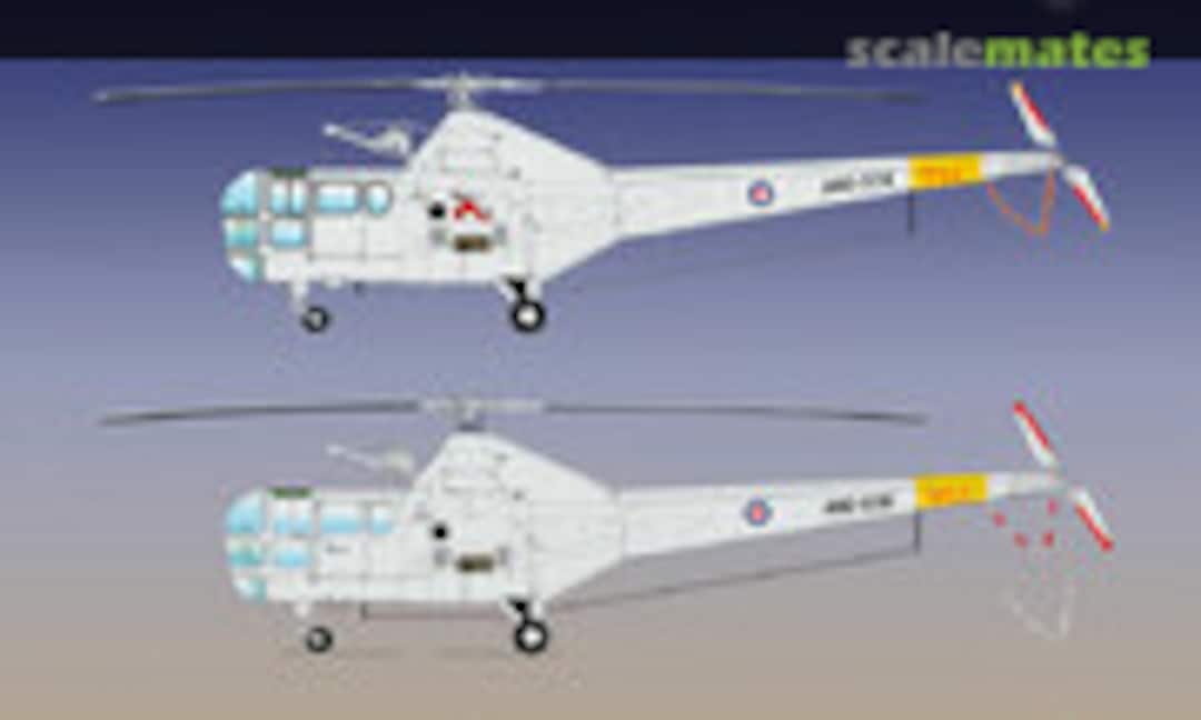 1:72 Royal Australian Air Force S-51 Dragonfly Rescue Helicopter (Ronin Decals RDS-045) RDS-045