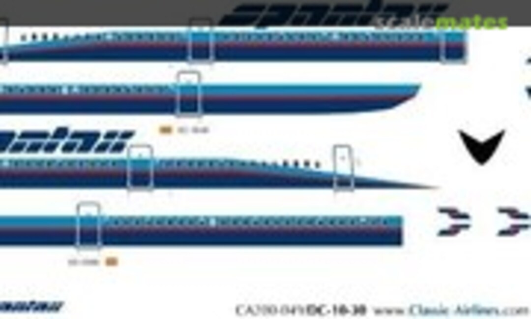 1:200 Spantax DC10 (Classic Airlines CA200-049) CA200-049