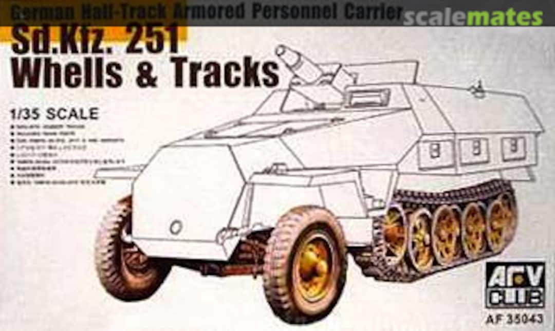 Boxart Sd.Kfz. 251 Wheels & Tracks AF35043 AFV Club Boxart Sd.Kfz. 251 Wheels & Tracks AF35043 AFV Club