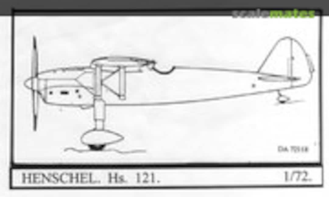 1:72 Henschel Hs 121 (Dujin DA 72118) DA 72118