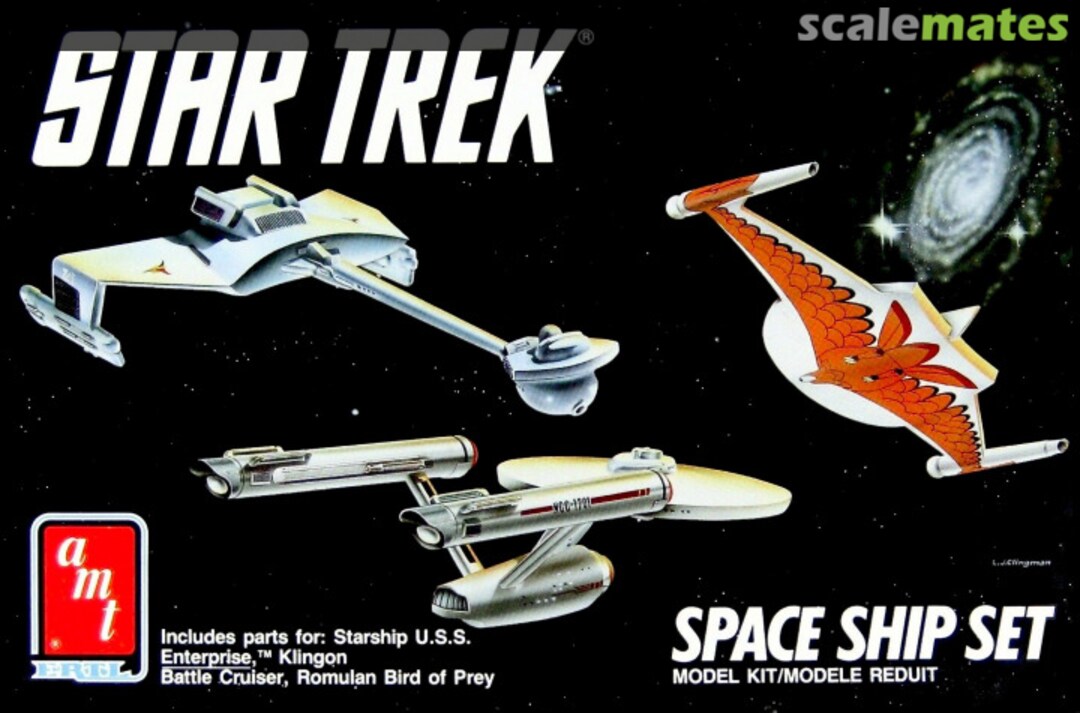 Boxart Space Ship Set 6677 AMT/ERTL