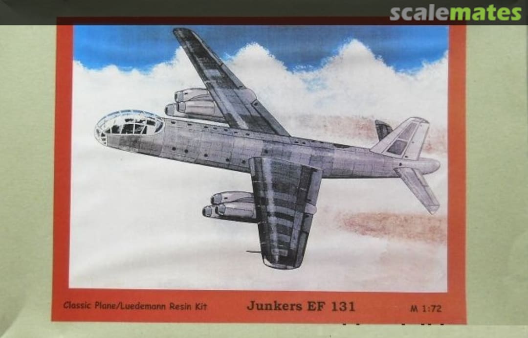 Boxart Junkers EF 131 Lüdemann-Modellbau Boxart Junkers EF 131 Lüdemann-Modellbau
