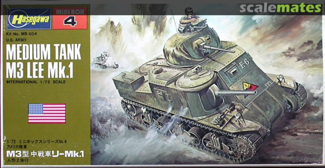 Boxart M3 Lee Mk.1 4 Hasegawa Boxart M3 Lee Mk.1 4 Hasegawa