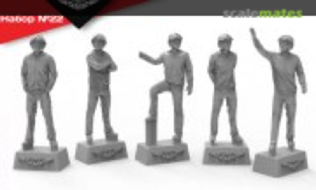 1:32 PILOTS OF THE USSR Air Force (ZSH-3). SET No. 22 (Tempmodels 32129) 32129