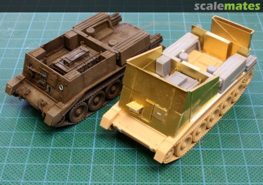 Boxart Crusader Gun Tractor Conversion C-7209? Dan Taylor Modelworks