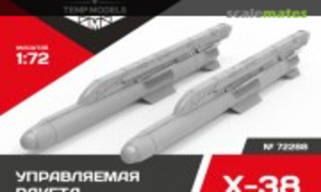 1:72 GUIDED MISSILE X-38 (Tempmodels 72288) 72288