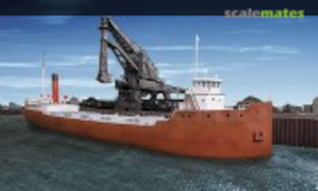 1:87 Great Lakes Ore Boat - Resin Kit -- Complete Kit w/Waterline Hull (Sylvan Scale Models 80-MH1050) 80-MH1050