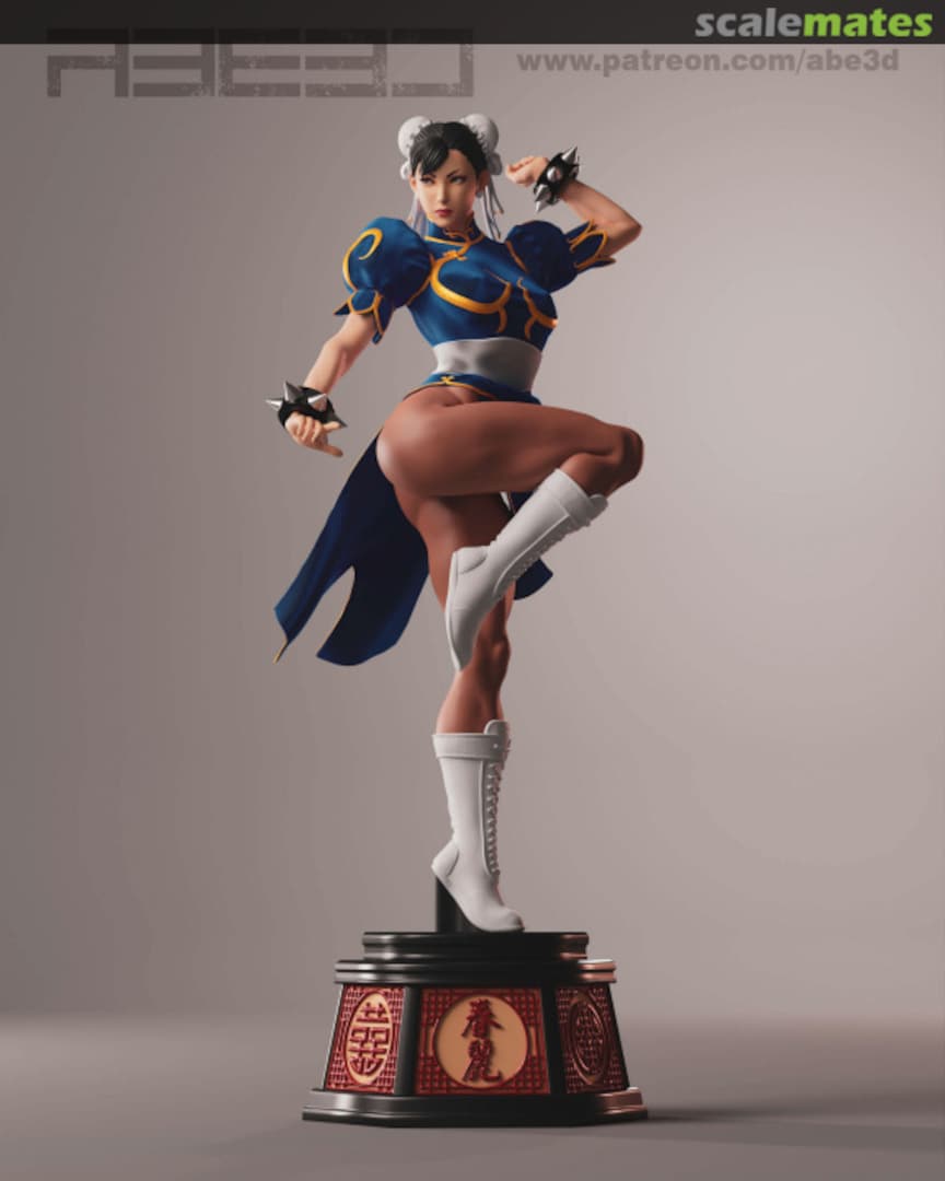 Boxart Chun-Li Abe3D Boxart Chun-Li Abe3D