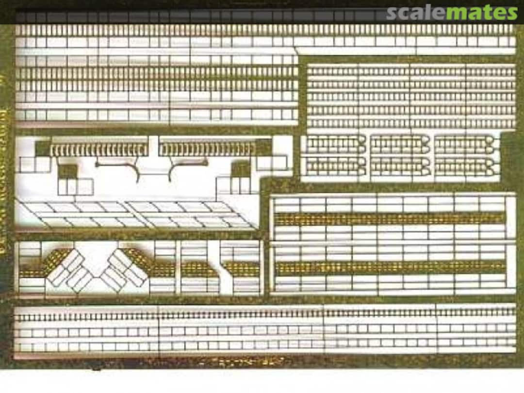 Boxart Ladders And Walkways PE 710 White Ensign Models