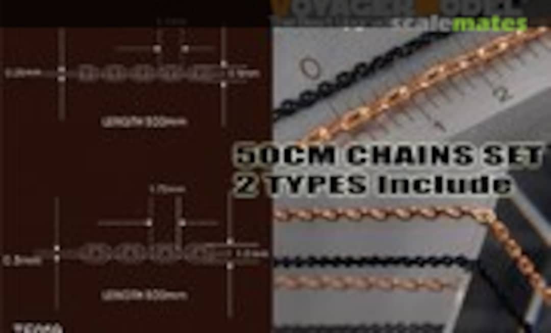 1:35 50cm Chains set (2 types) (GP) (Voyager Model TE059) TE059