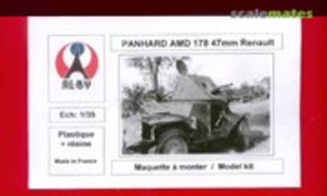 1:35 Panhard AMD 178 CDM 47mm SA35 (ALBY 403)