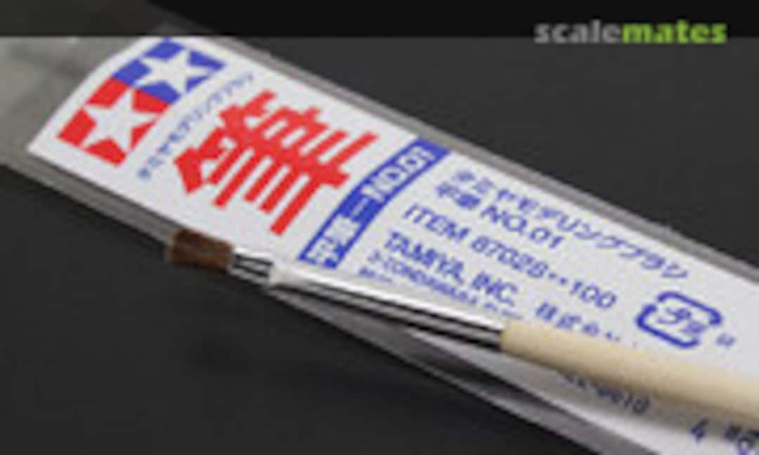 No Flat Brush No.01 (Tamiya 87028) 87028