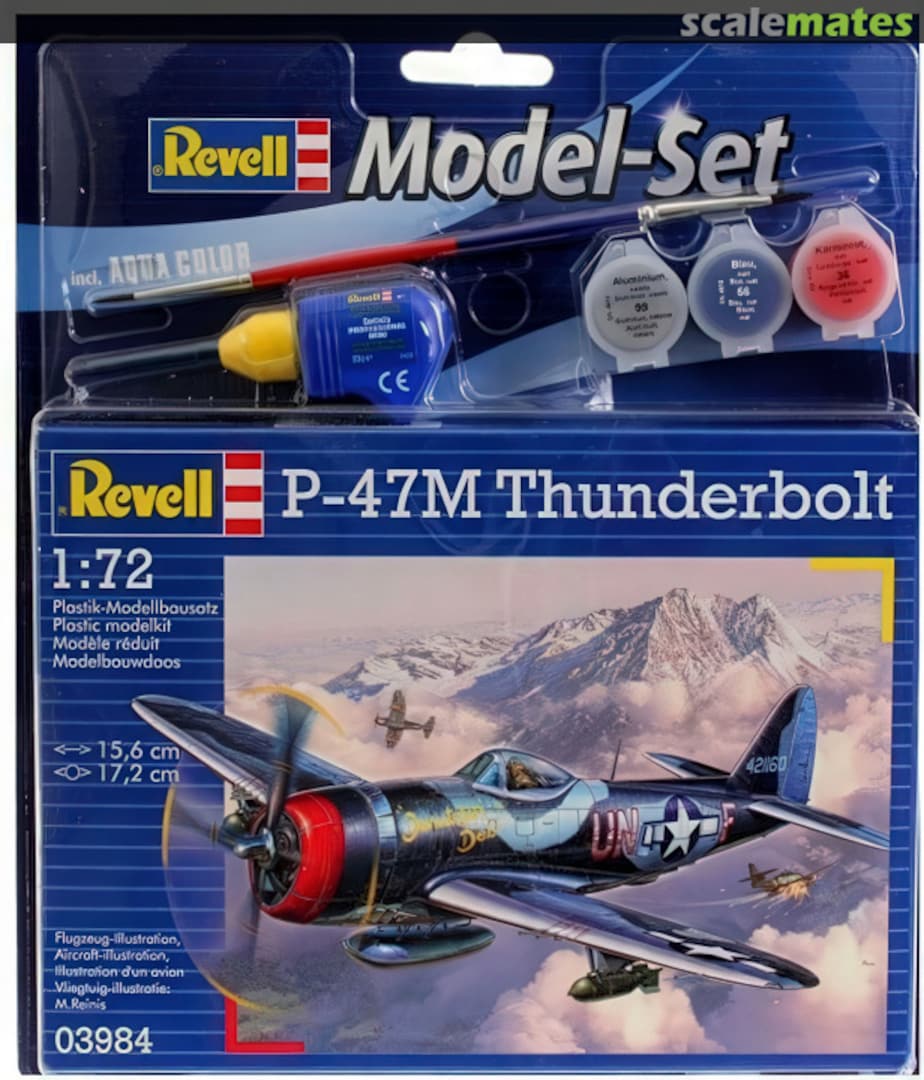 Boxart P-47M Thunderbolt 63984 Revell
