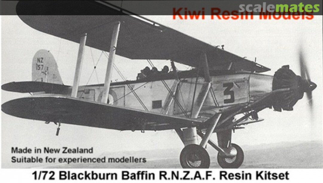 Boxart Blackburn Baffin R.N.Z.A.F. n/r Kiwi Resin Models Boxart Blackburn Baffin R.N.Z.A.F. n/r Kiwi Resin Models