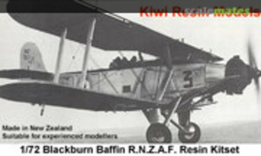 1:72 Blackburn Baffin R.N.Z.A.F. (Kiwi Resin Models n/r) n/r