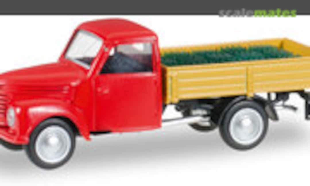 1:87 Framo 901/2 canvas trailer with beer crate (Herpa 092579)