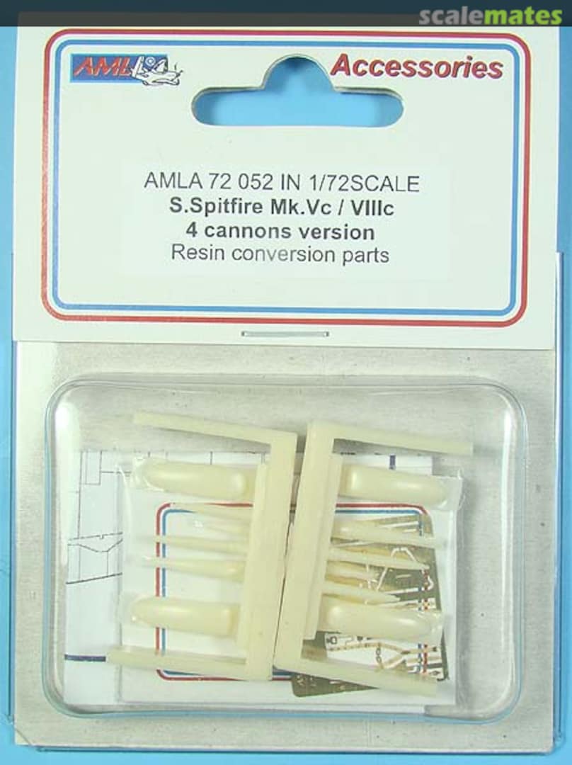 Boxart Supermarine Spitfire Mk.Vc/Mk.VIIIc-conversion set AMLA72052 AML Boxart Supermarine Spitfire Mk.Vc/Mk.VIIIc-conversion set AMLA72052 AML