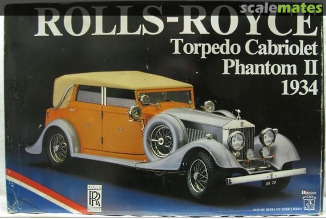Boxart Rolls Royce Torpedo Cabriolet Phantom II K/75 Pocher Boxart Rolls Royce Torpedo Cabriolet Phantom II K/75 Pocher