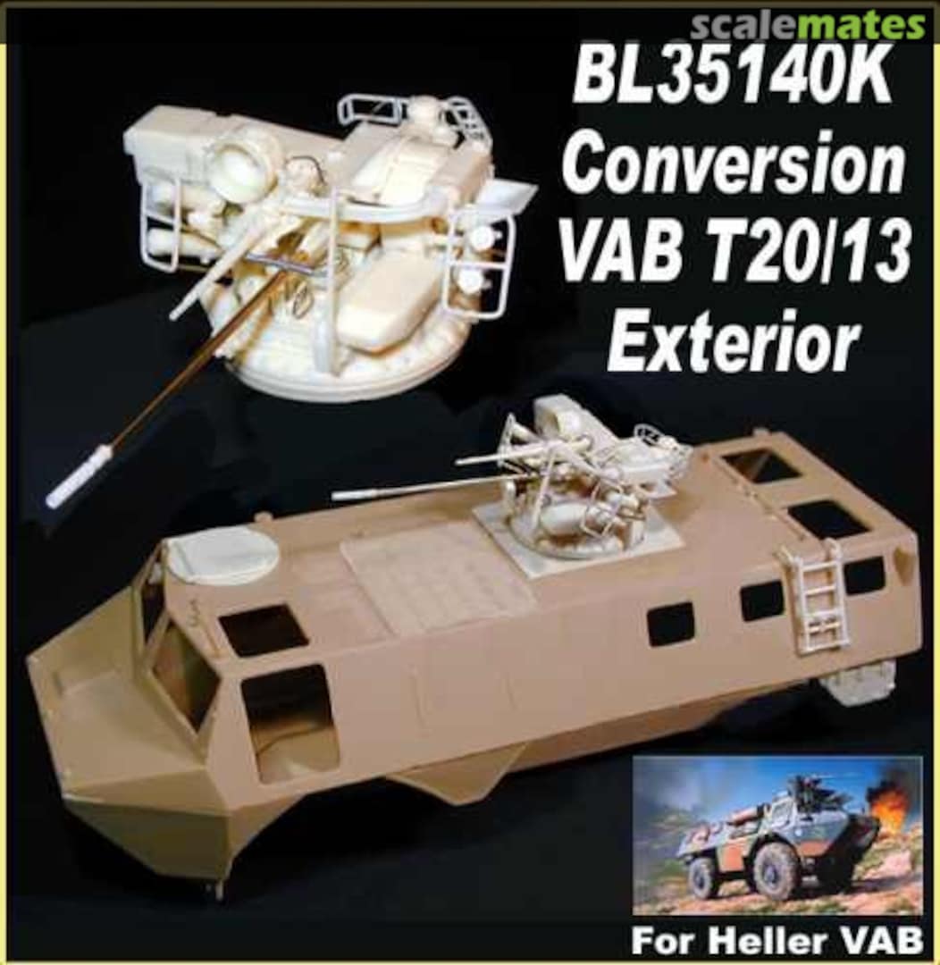 Boxart Conversion VAB T20/13 - Exterior - Limited Edition BL35140K Blast Models