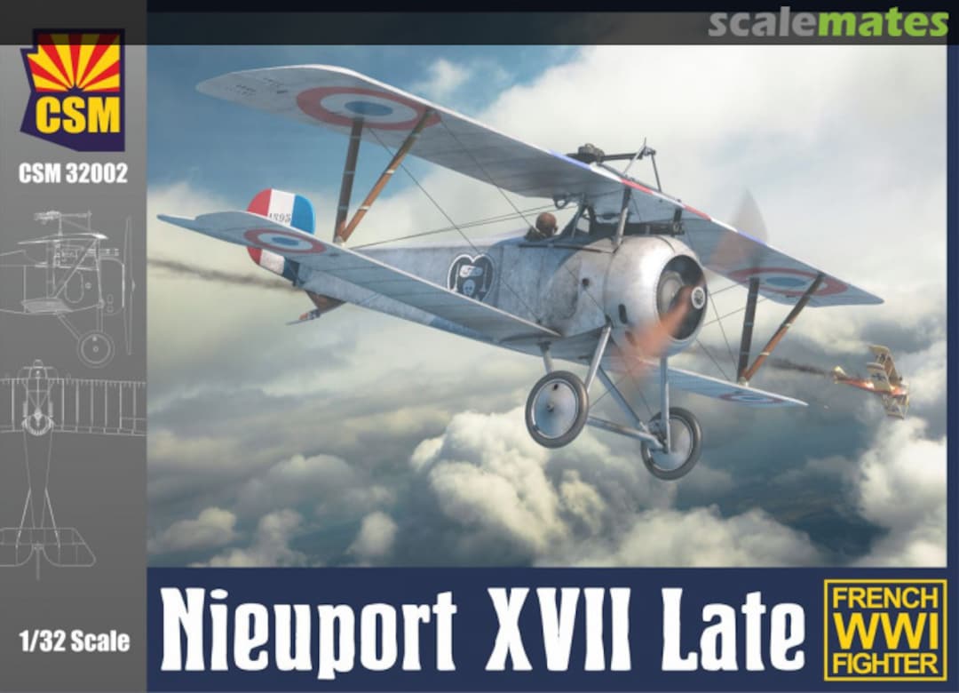 Boxart Nieuport XVII Late CSM 32002 Copper State Models Boxart Nieuport XVII Late CSM 32002 Copper State Models