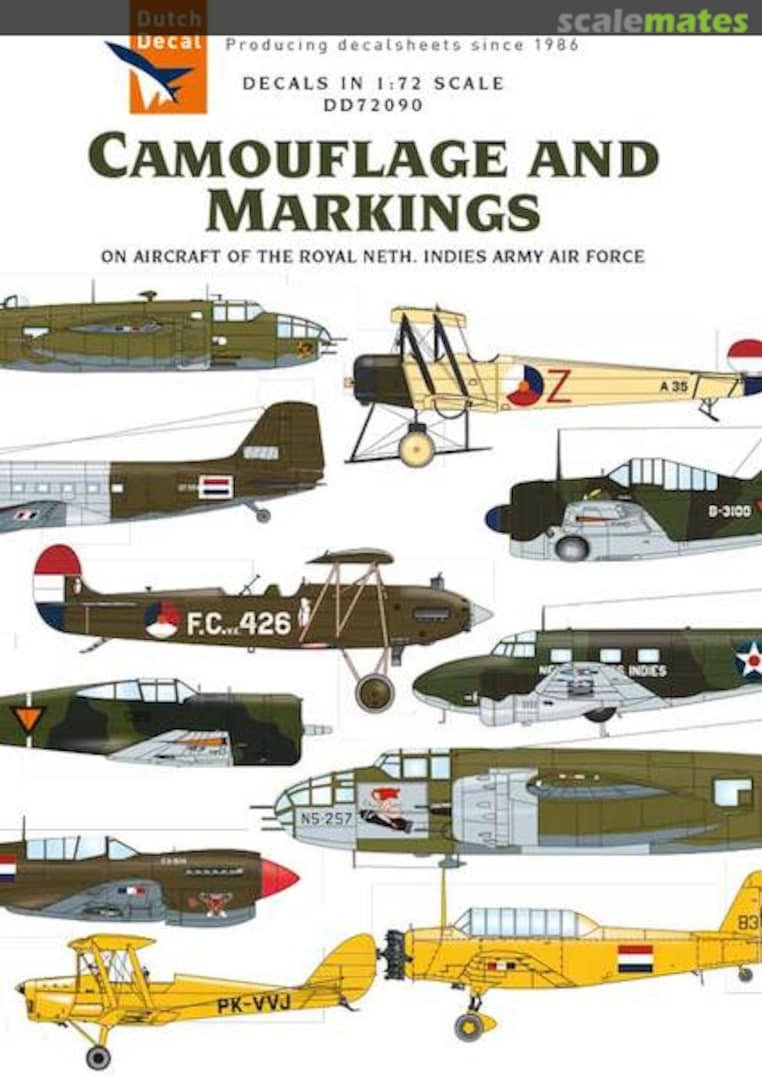 Boxart Camouflage and markings DD72090 Dutch Decal Boxart Camouflage and markings DD72090 Dutch Decal