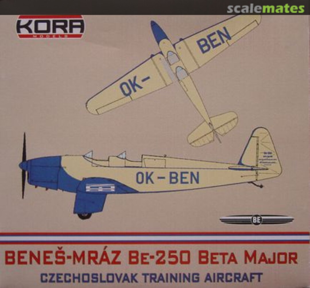 Boxart Beneš-Mráz Be-250 Beta Major 72220 Kora Models Boxart Beneš-Mráz Be-250 Beta Major 72220 Kora Models