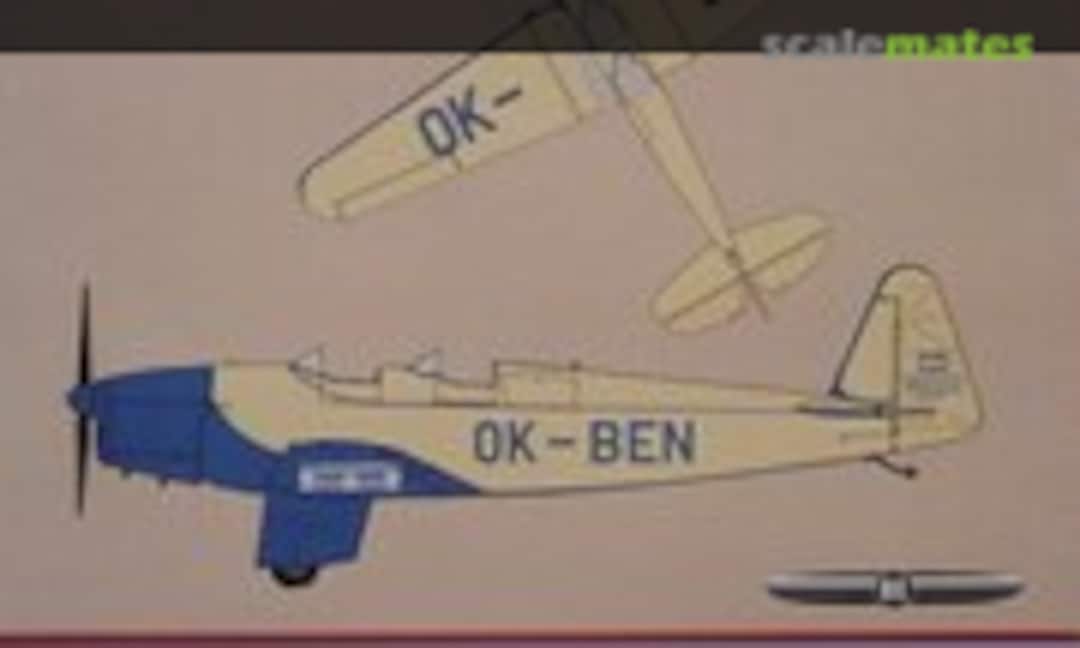 1:72 Beneš-Mráz Be-250 Beta Major (Kora Models 72220) 72220