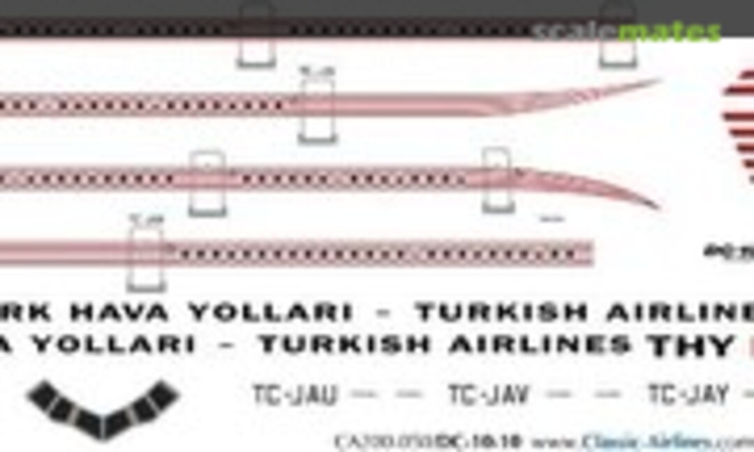 1:200 THY DC10 (Classic Airlines CA200-050) CA200-050