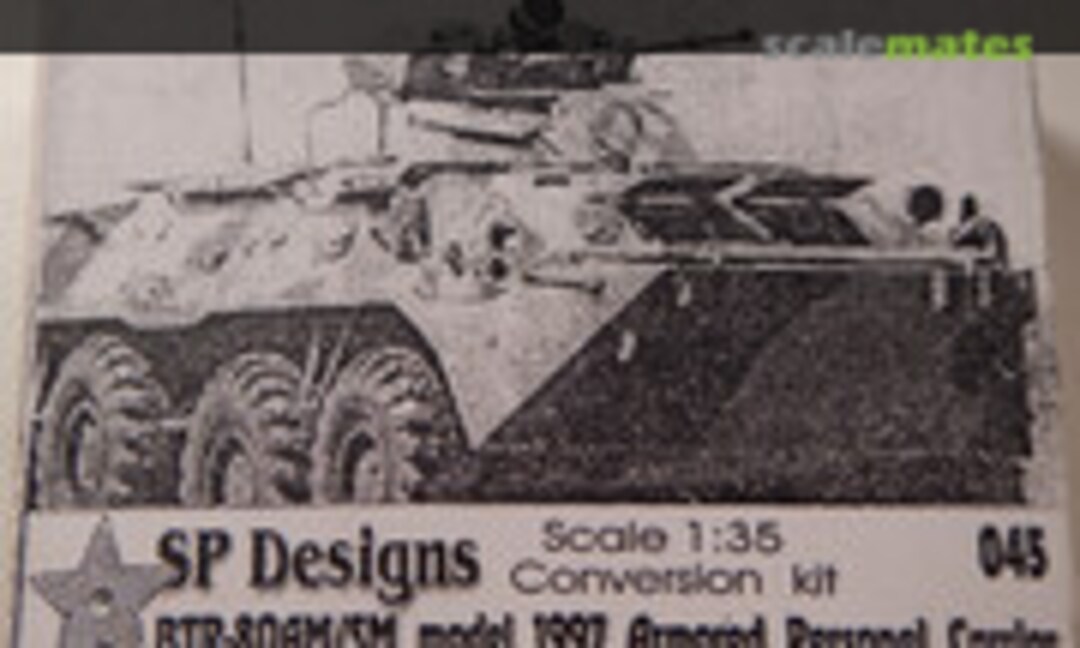 1:35 BTR-80 AM/SM model 1977 Armored Personel Carrier (SP Designs 045) 045
