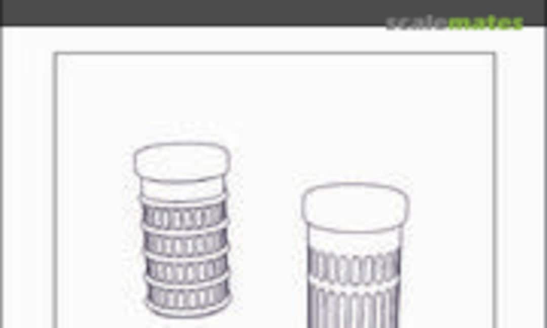 1:72 Pojemnik na maskę RSC (wersja długa, krótka) (AJM Models DF-004) DF-004