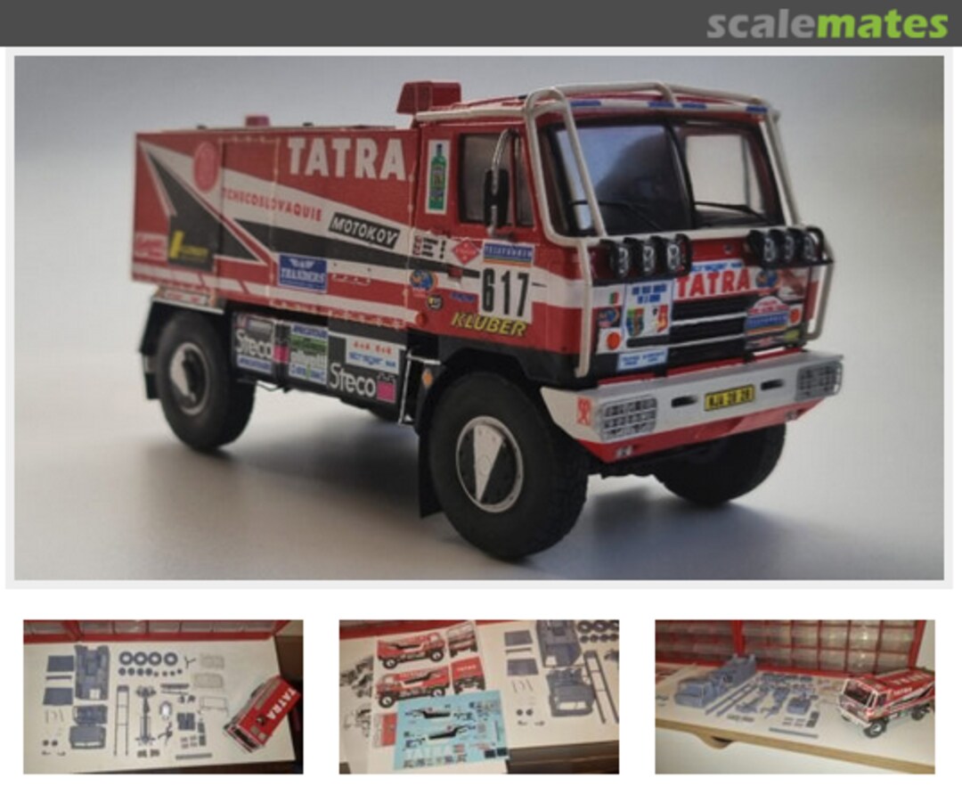 Boxart Tatra 815 VD 10 300 4×4.1 Dakar 1987  SPIDA Models