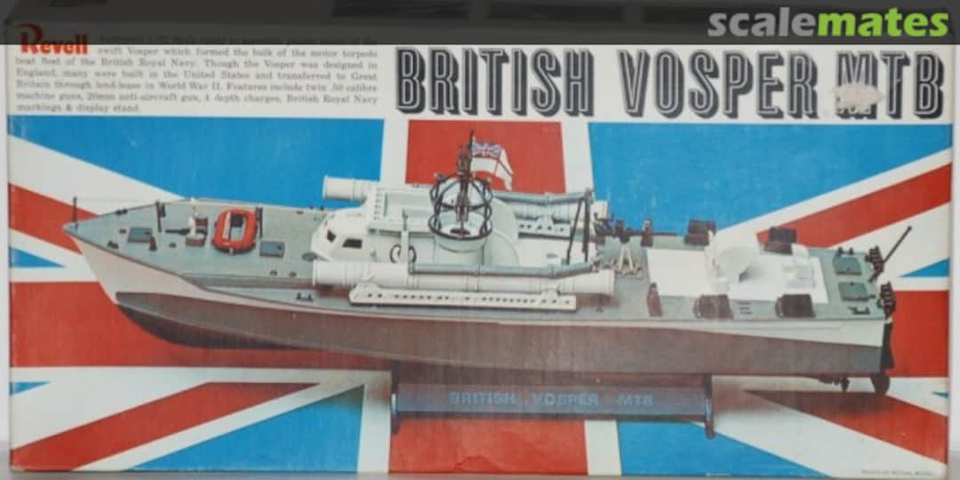 Boxart British Vosper MTB H-335 Revell