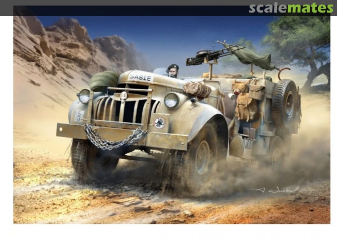 Boxart LRDG 30cwt 1533x2 Patrol Car TBA Thunder Model Boxart LRDG 30cwt 1533x2 Patrol Car TBA Thunder Model