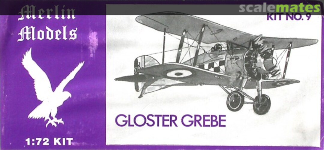 Boxart Gloster Grebe 9 Merlin Models Boxart Gloster Grebe 9 Merlin Models