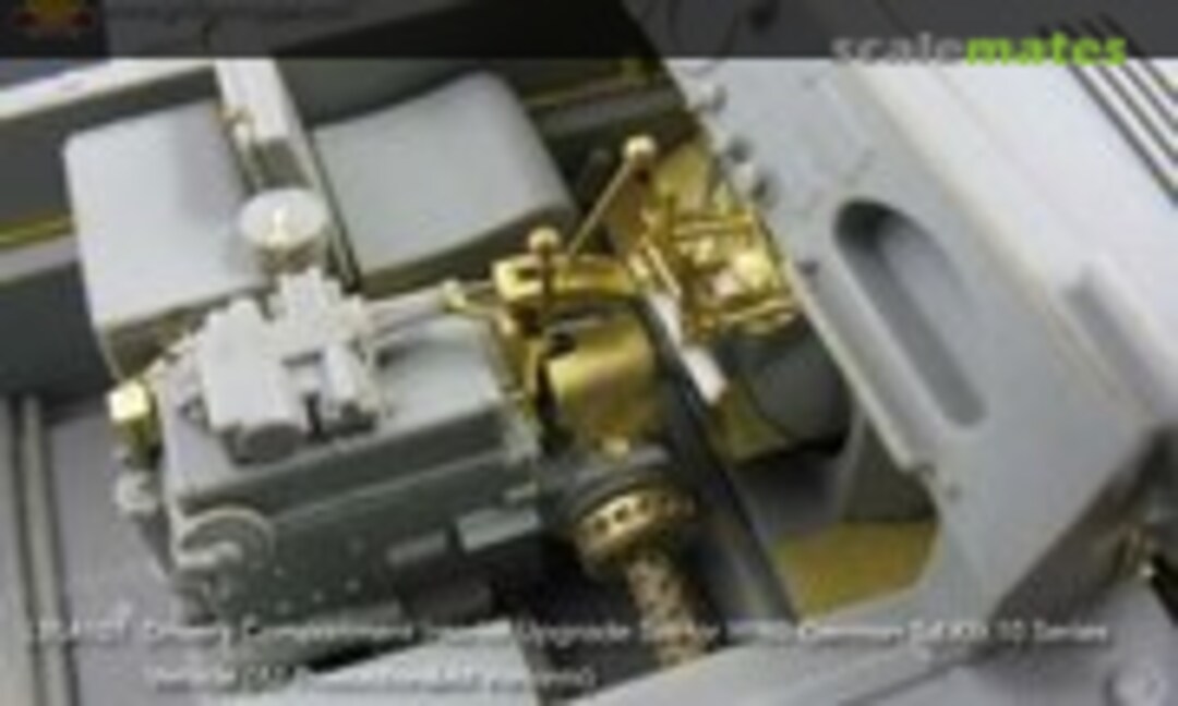 1:35 Sd.Kfz.10 Series Driver's Compartment Interior -Dragon- (Griffon Model L35A101) L35A101