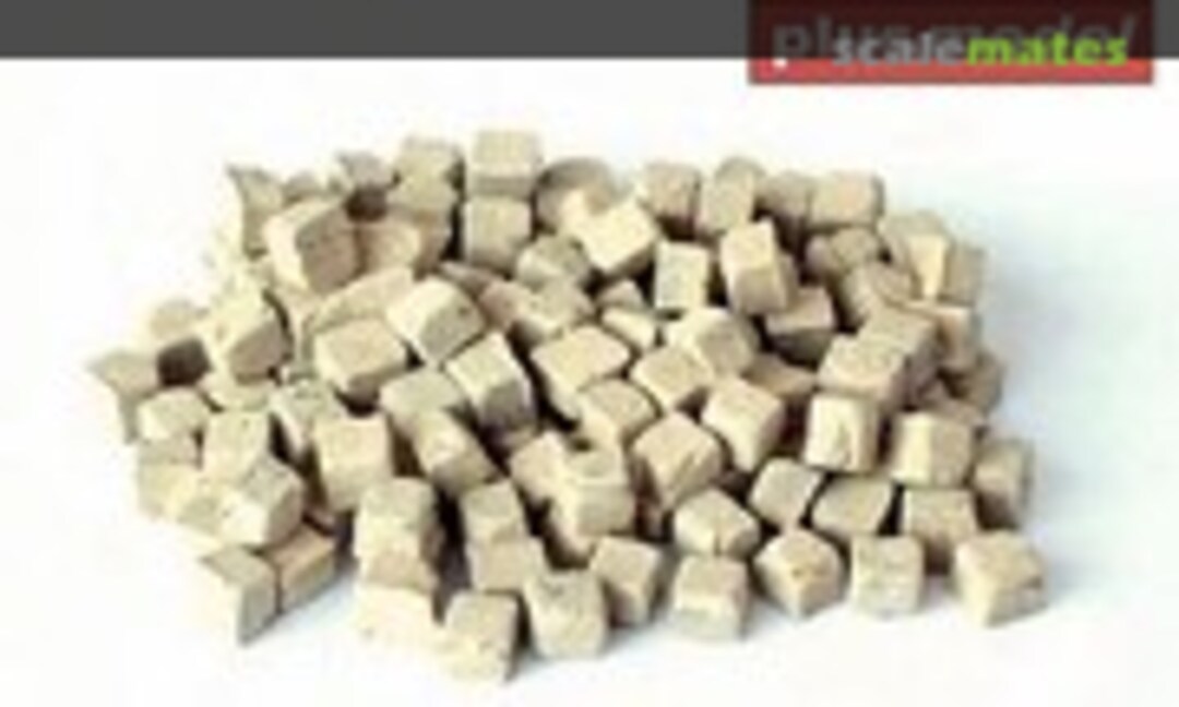 1:35 Pflastersteine klein - Sandstein (PlusModel 138) 138
