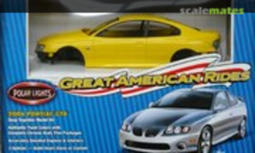 1:25 2004 Pontiac GTO (Yellow) (Polar Lights 6402)