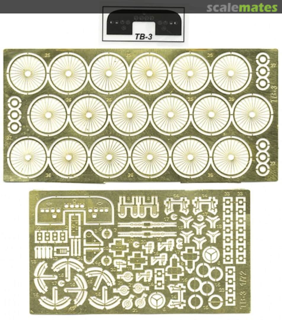 Boxart Tupolev TB-3 7229 ACE Boxart Tupolev TB-3 7229 ACE
