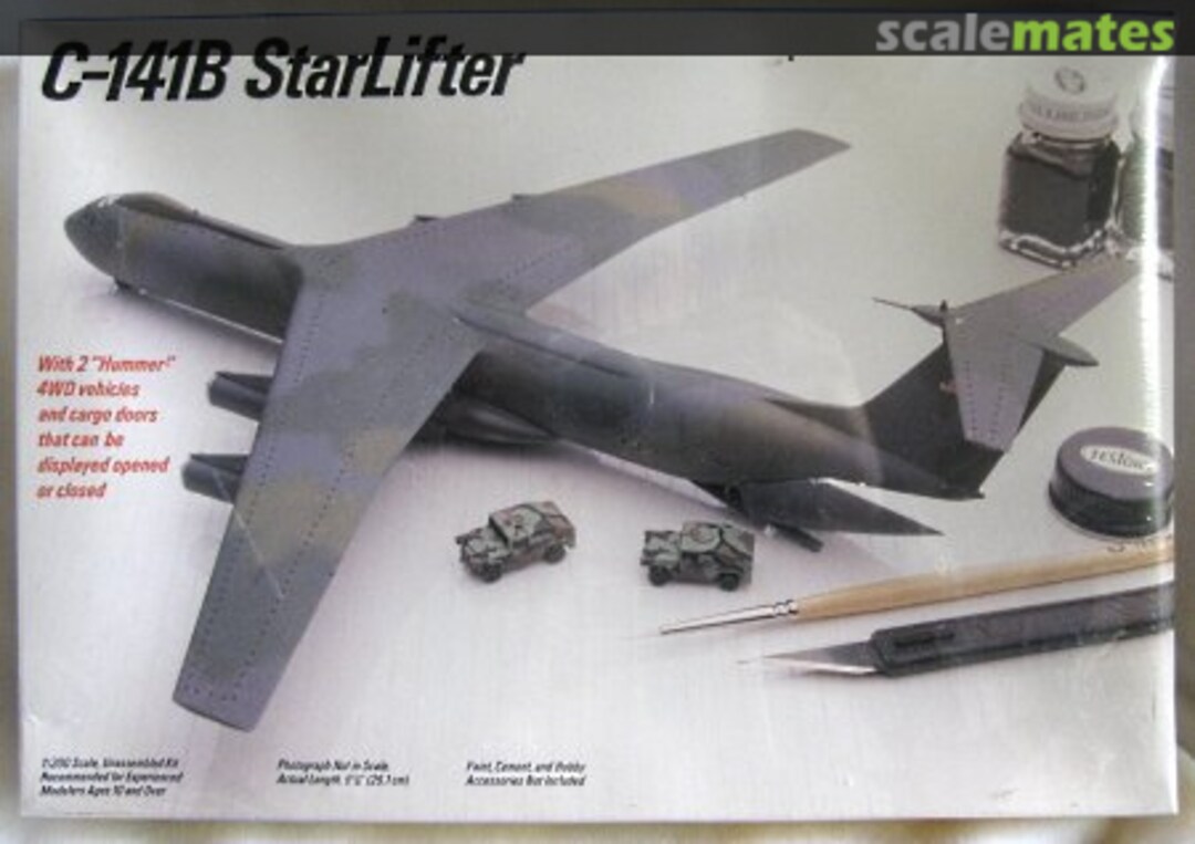 Boxart C-141B Starlifter 616 Testors
