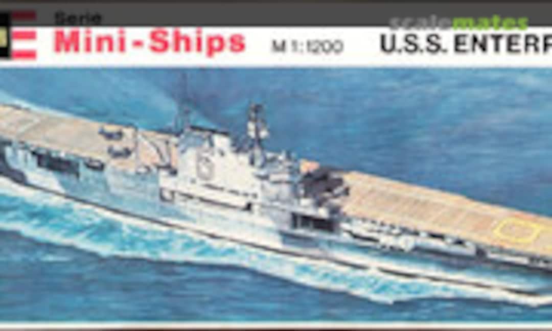 1:1200 U.S.S. Enterprise (Revell H-2401)