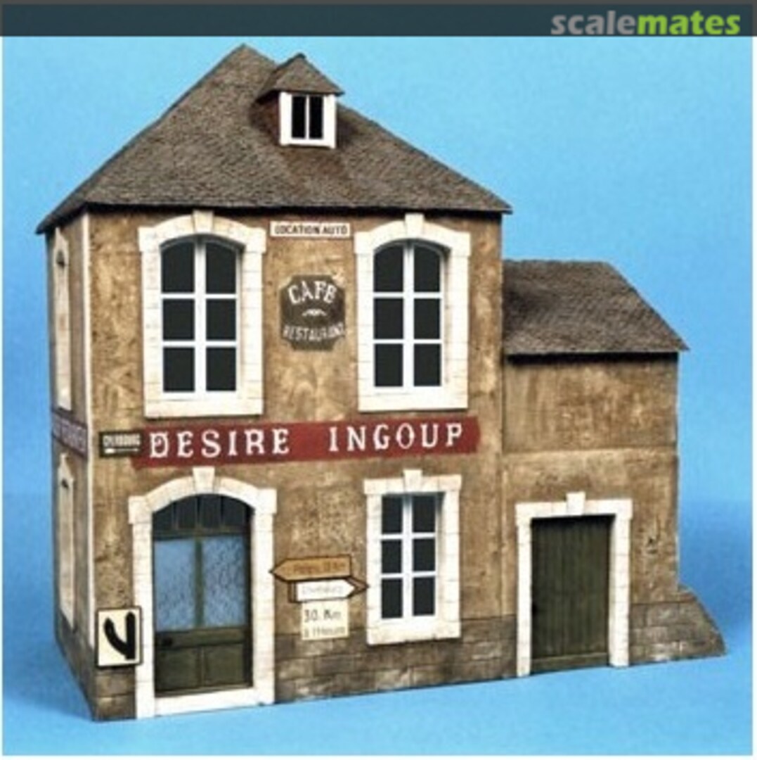 Boxart Norman House Carentan B012 MK35 Boxart Norman House Carentan B012 MK35