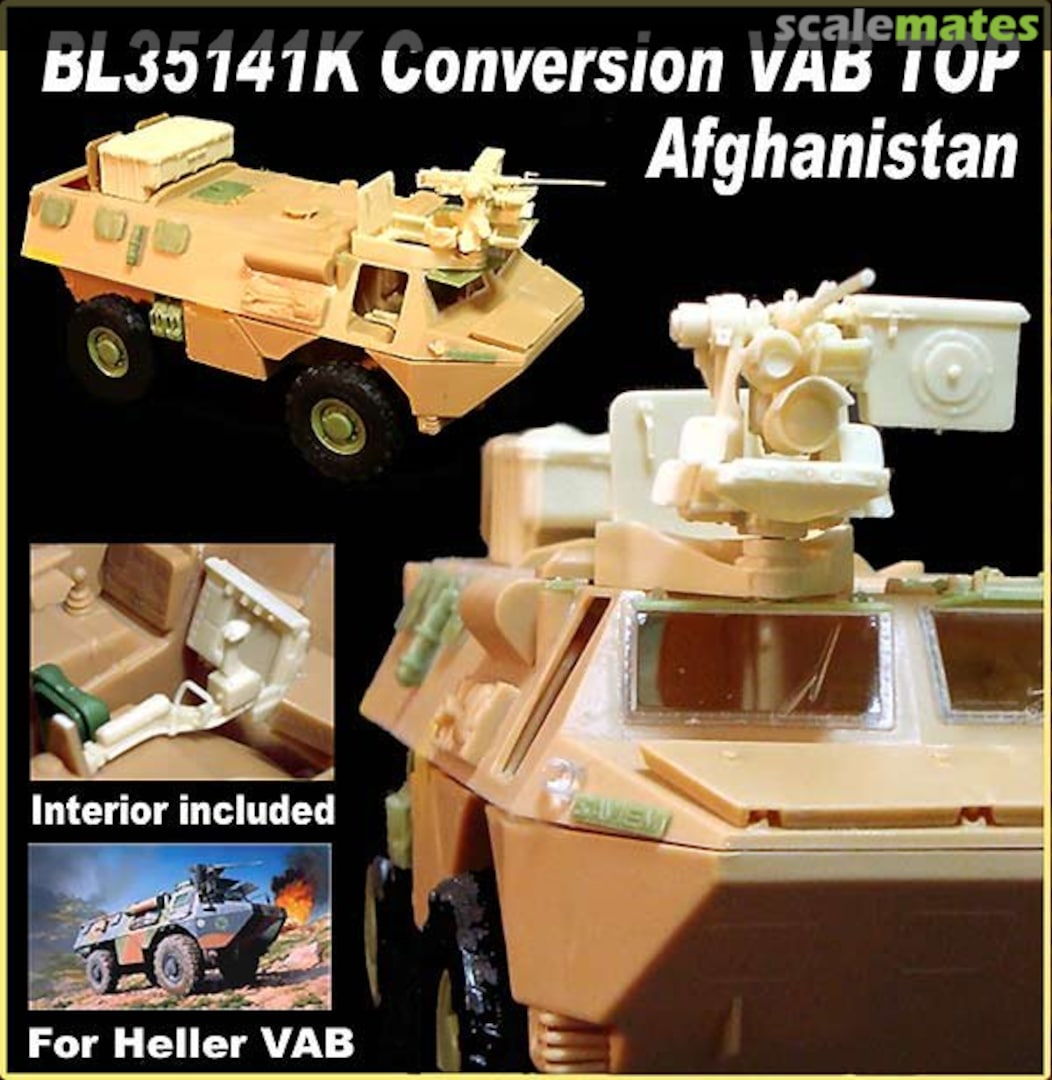 Boxart Conversion VAB TOP - REMOTE Weapon STATION - Afghanistan BL35141K Blast Models Boxart Conversion VAB TOP - REMOTE Weapon STATION - Afghanistan BL35141K Blast Models