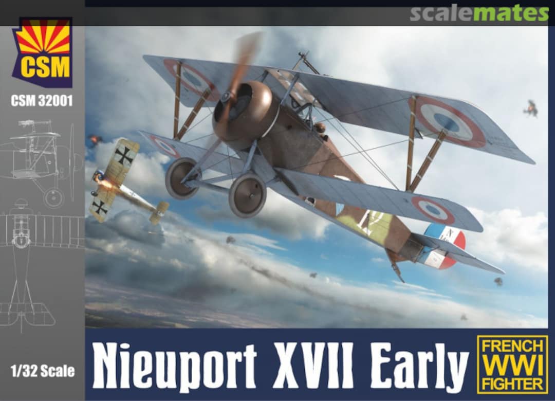 Boxart Nieuport XVII Early CSM32001 Copper State Models Boxart Nieuport XVII Early CSM32001 Copper State Models