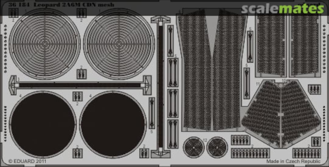 Boxart Leopard 2A6M CDN mesh 36184 Eduard