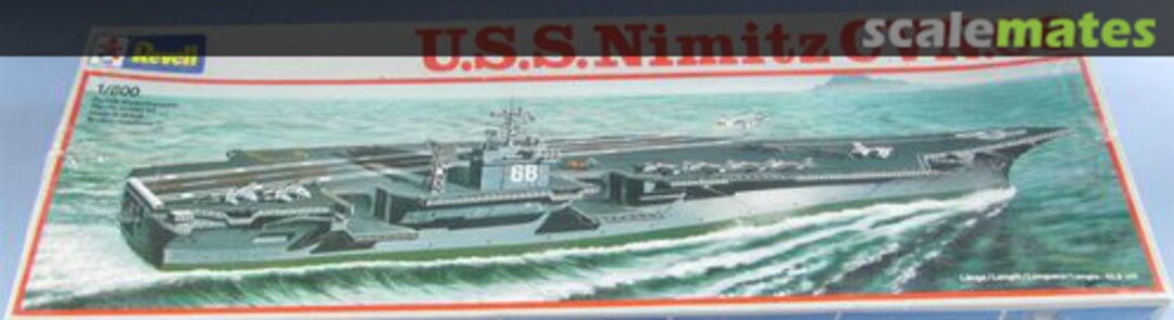 Boxart USS Nimitz CVN.68 5033 Revell Boxart USS Nimitz CVN.68 5033 Revell